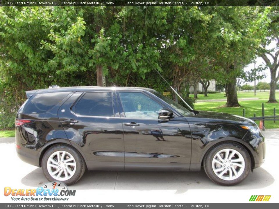 2019 Land Rover Discovery HSE Santorini Black Metallic / Ebony Photo #6