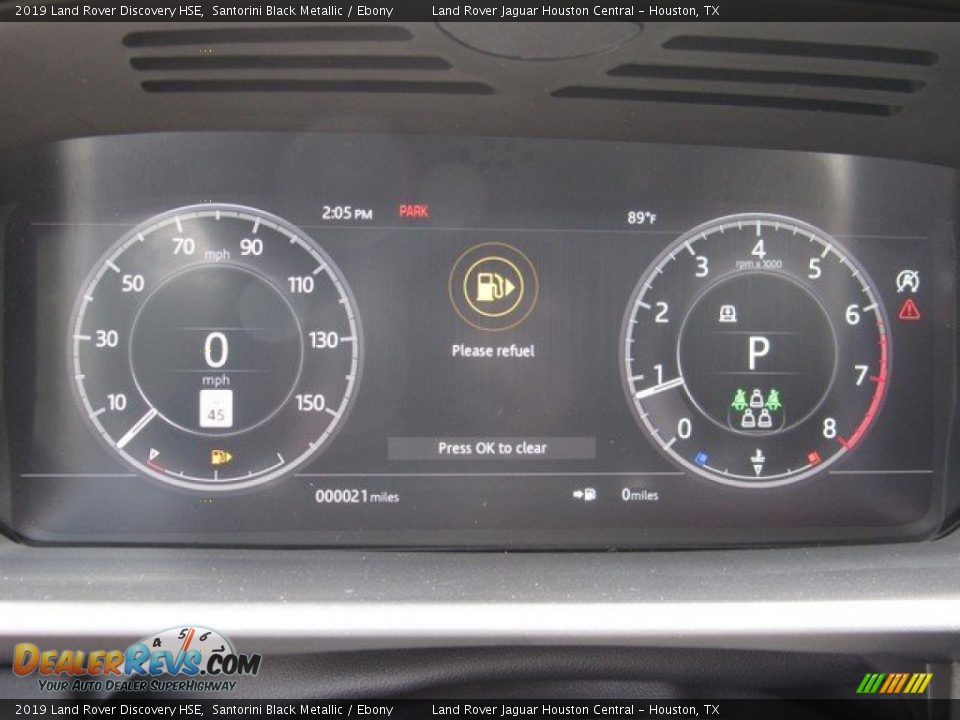 2019 Land Rover Discovery HSE Santorini Black Metallic / Ebony Photo #30