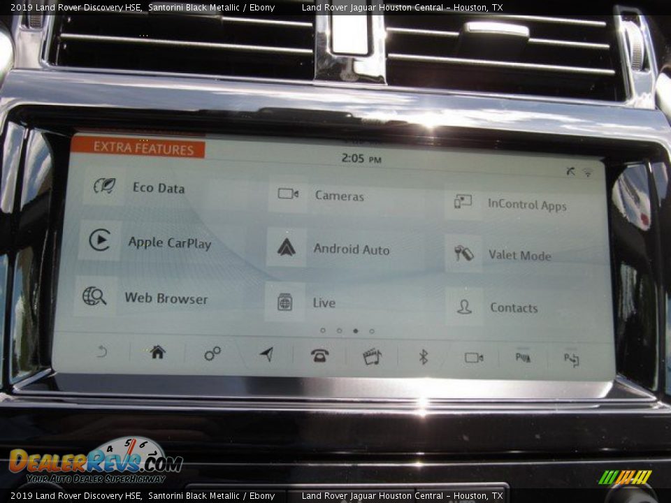 2019 Land Rover Discovery HSE Santorini Black Metallic / Ebony Photo #32