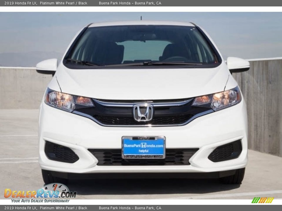 2019 Honda Fit LX Platinum White Pearl / Black Photo #3