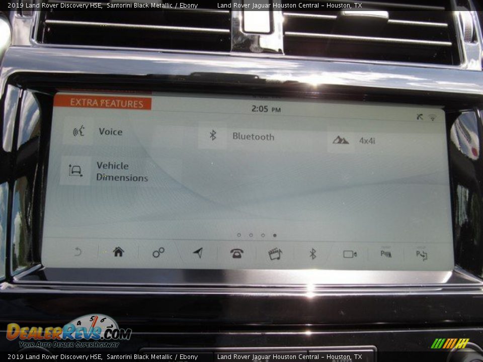 2019 Land Rover Discovery HSE Santorini Black Metallic / Ebony Photo #33