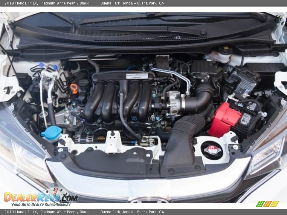 2019 Honda Fit LX Platinum White Pearl / Black Photo #10