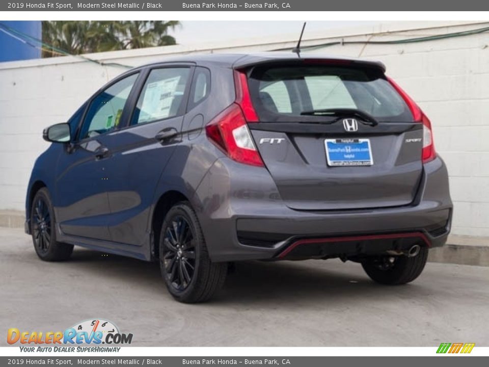 2019 Honda Fit Sport Modern Steel Metallic / Black Photo #2