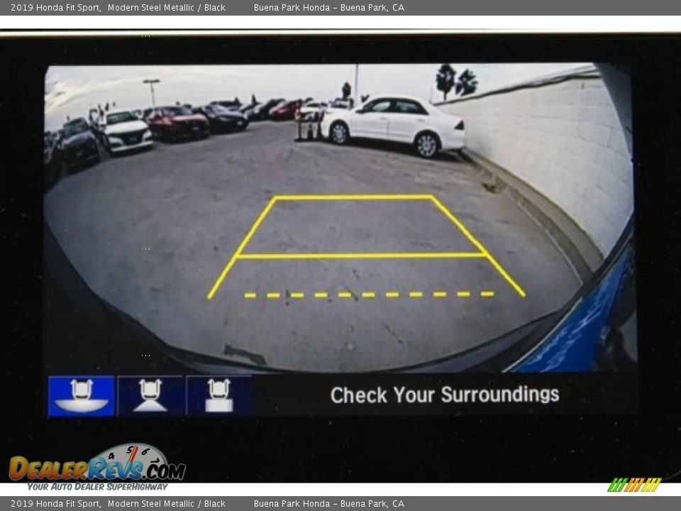 2019 Honda Fit Sport Modern Steel Metallic / Black Photo #6