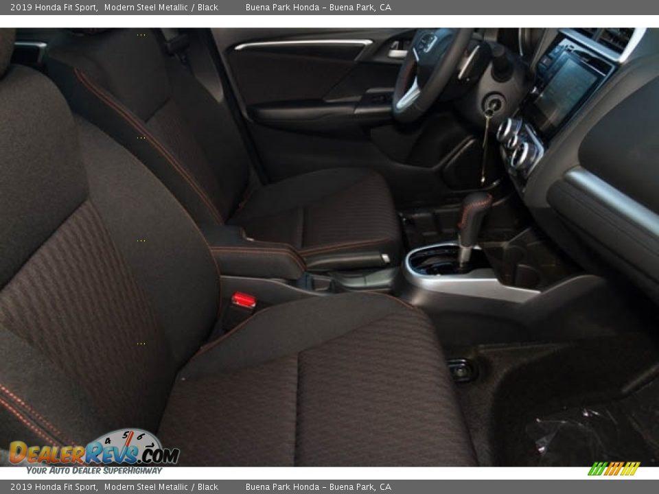 2019 Honda Fit Sport Modern Steel Metallic / Black Photo #19
