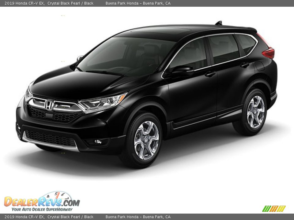 2019 Honda CR-V EX Crystal Black Pearl / Black Photo #29
