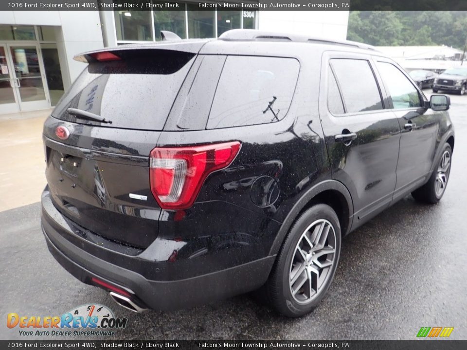2016 Ford Explorer Sport 4WD Shadow Black / Ebony Black Photo #2