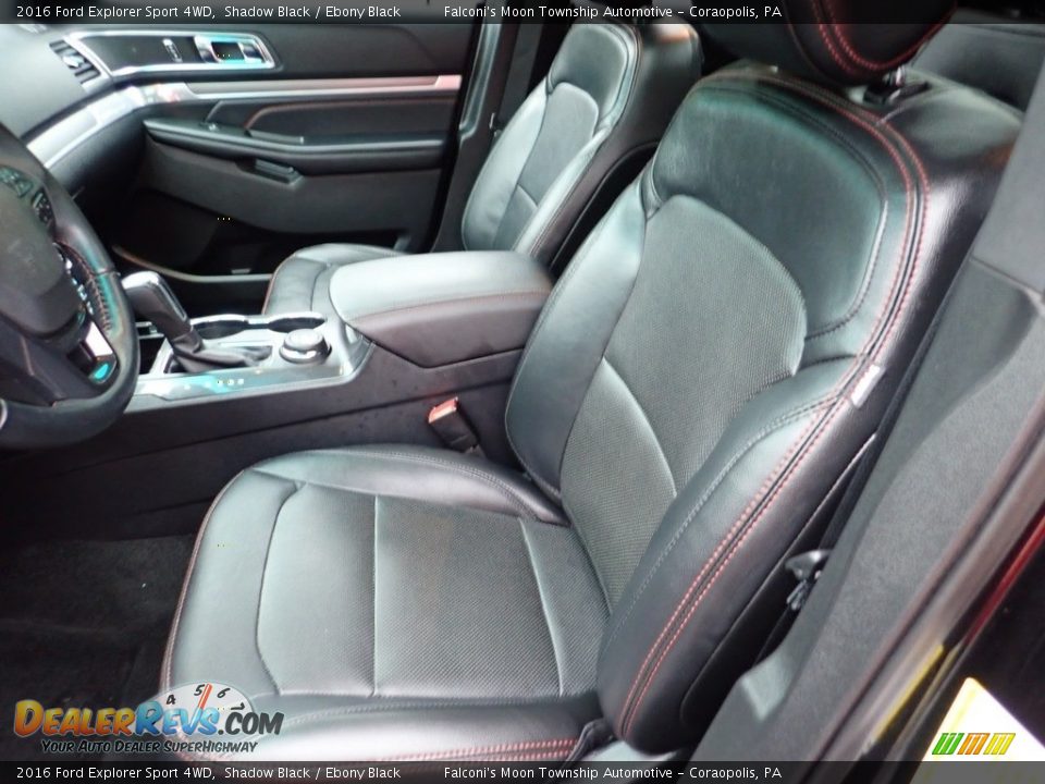 2016 Ford Explorer Sport 4WD Shadow Black / Ebony Black Photo #15