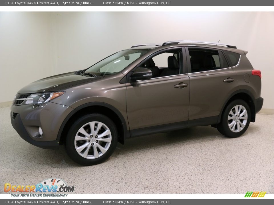 2014 Toyota RAV4 Limited AWD Pyrite Mica / Black Photo #3