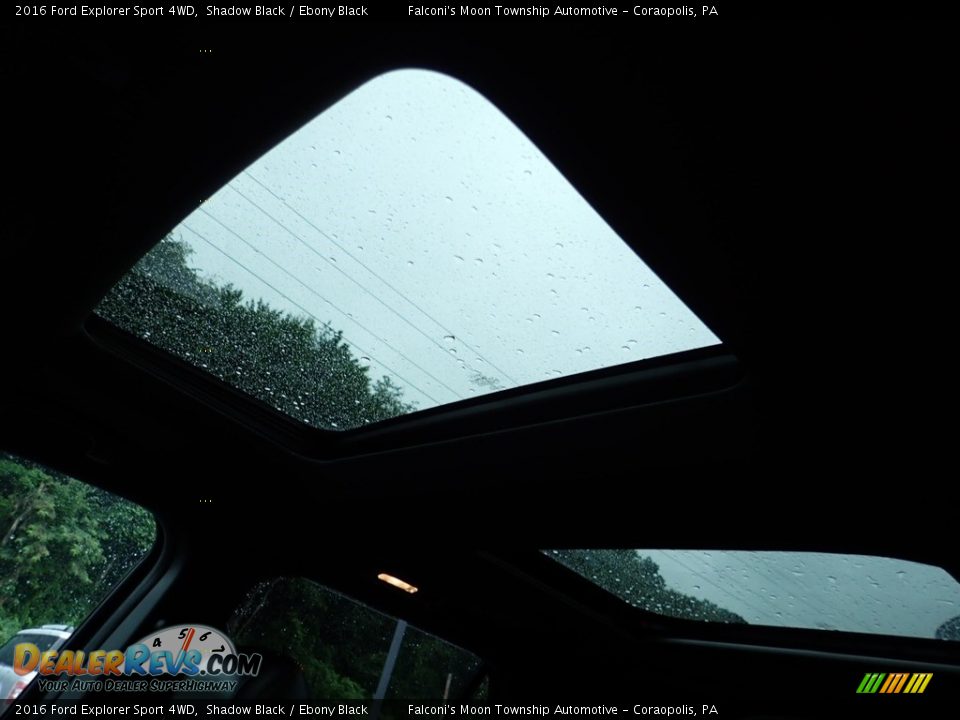 2016 Ford Explorer Sport 4WD Shadow Black / Ebony Black Photo #19