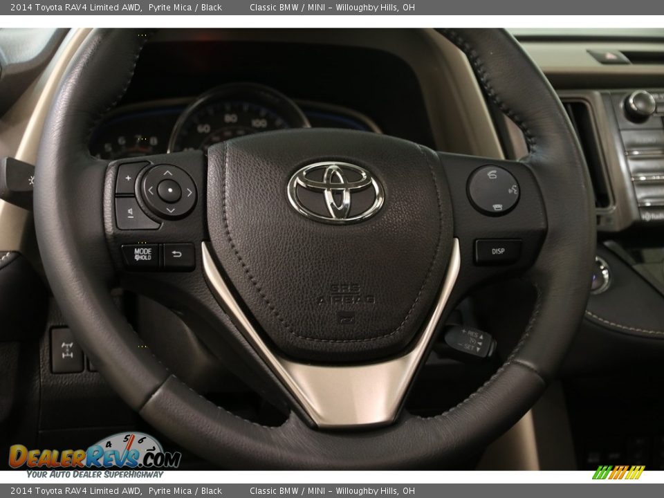 2014 Toyota RAV4 Limited AWD Pyrite Mica / Black Photo #7