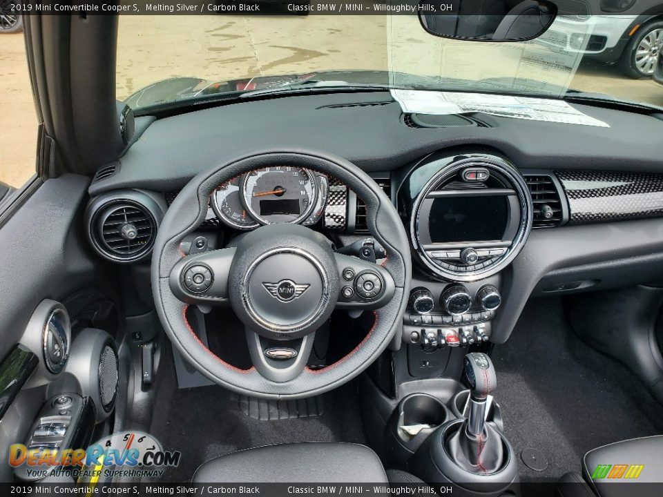 Dashboard of 2019 Mini Convertible Cooper S Photo #6