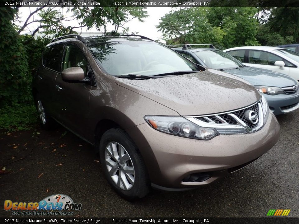 2013 Nissan Murano SL AWD Tinted Bronze / Beige Photo #4