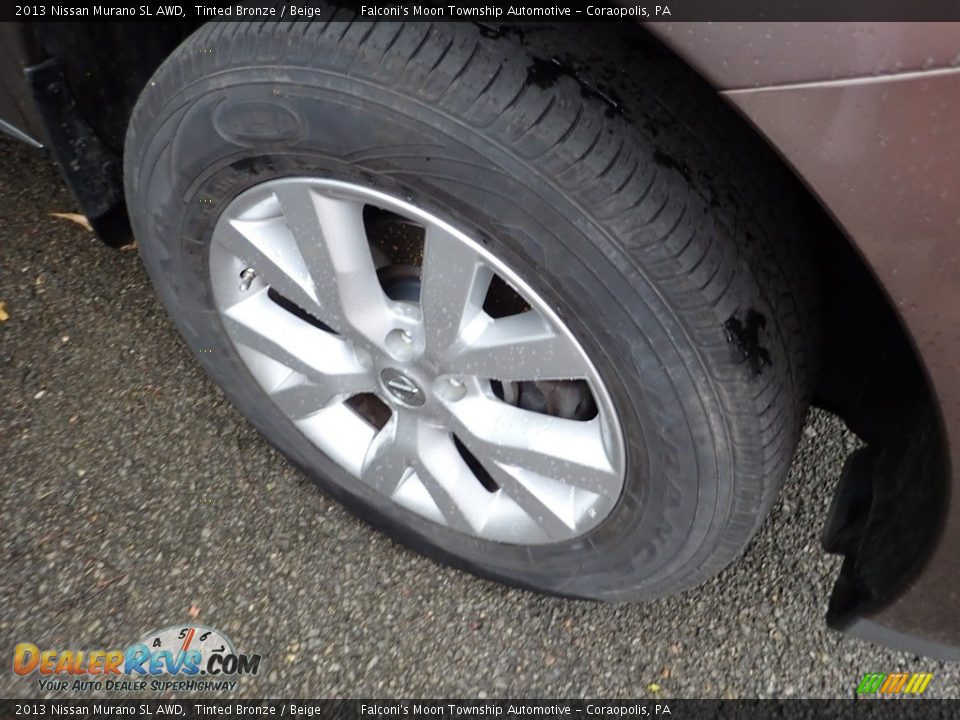 2013 Nissan Murano SL AWD Tinted Bronze / Beige Photo #5