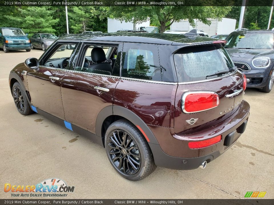 2019 Mini Clubman Cooper Pure Burgundy / Carbon Black Photo #3