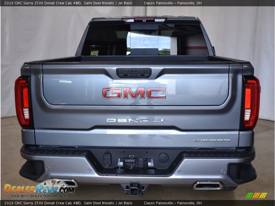 2019 GMC Sierra 1500 Denali Crew Cab 4WD Satin Steel Metallic / Jet Black Photo #3