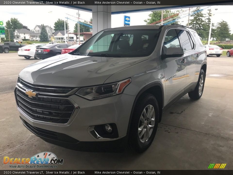 2020 Chevrolet Traverse LT Silver Ice Metallic / Jet Black Photo #6