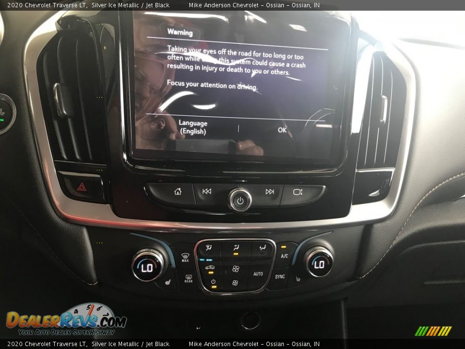 2020 Chevrolet Traverse LT Silver Ice Metallic / Jet Black Photo #13