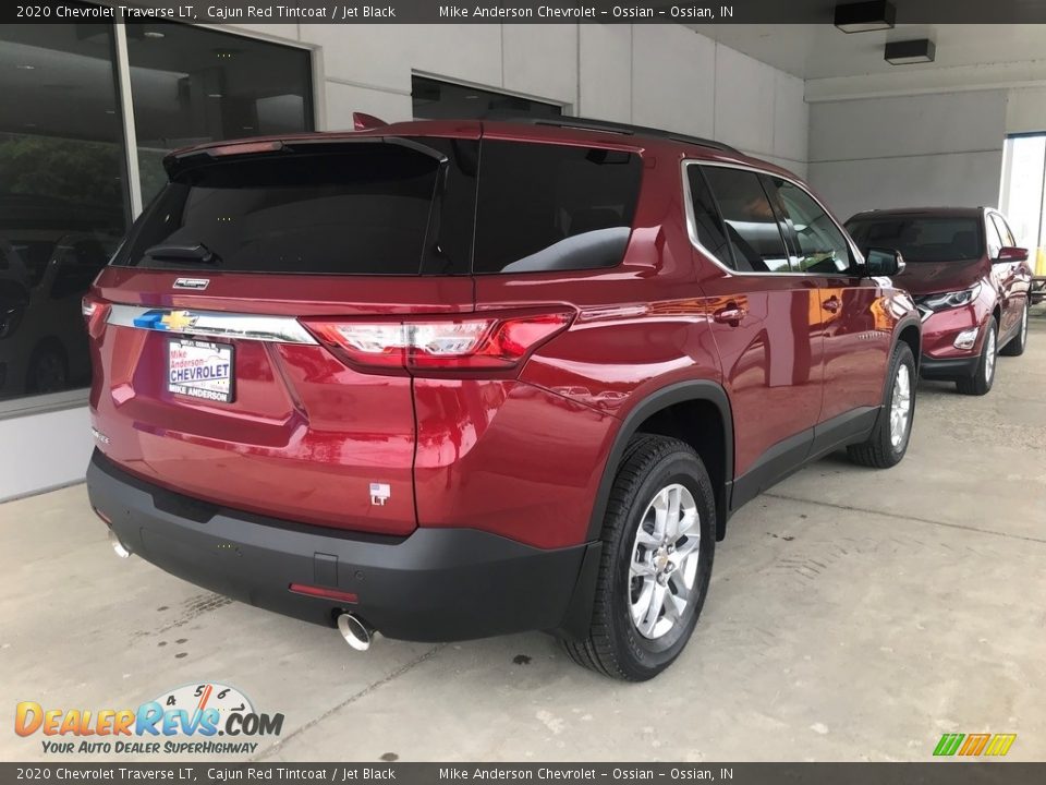 2020 Chevrolet Traverse LT Cajun Red Tintcoat / Jet Black Photo #3