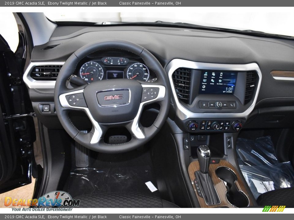 2019 GMC Acadia SLE Ebony Twilight Metallic / Jet Black Photo #9