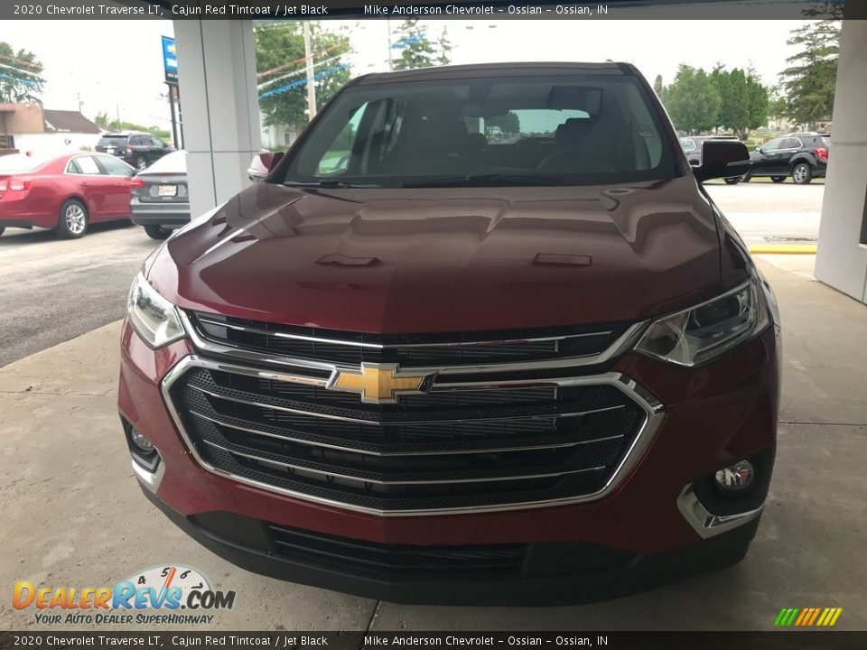 2020 Chevrolet Traverse LT Cajun Red Tintcoat / Jet Black Photo #7