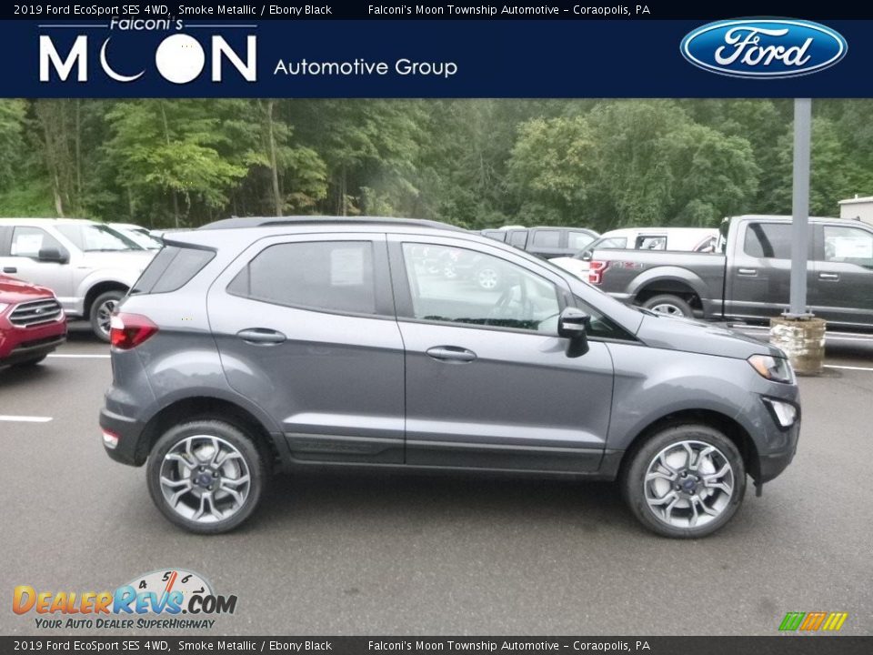 2019 Ford EcoSport SES 4WD Smoke Metallic / Ebony Black Photo #1