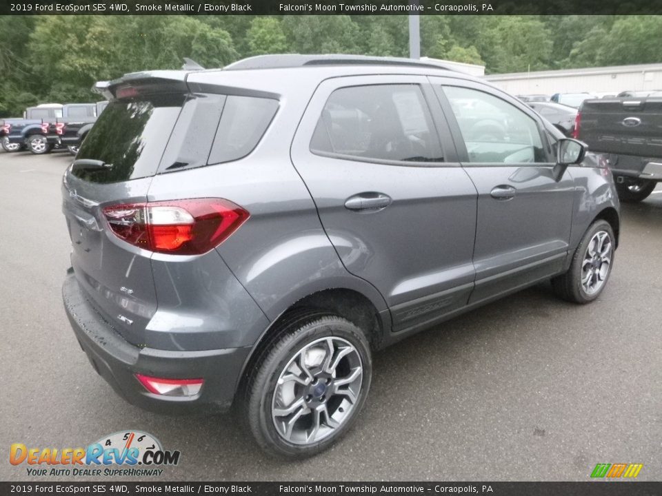 2019 Ford EcoSport SES 4WD Smoke Metallic / Ebony Black Photo #2