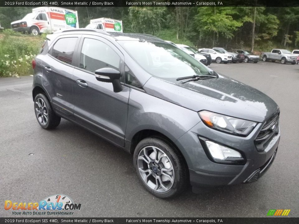 2019 Ford EcoSport SES 4WD Smoke Metallic / Ebony Black Photo #3