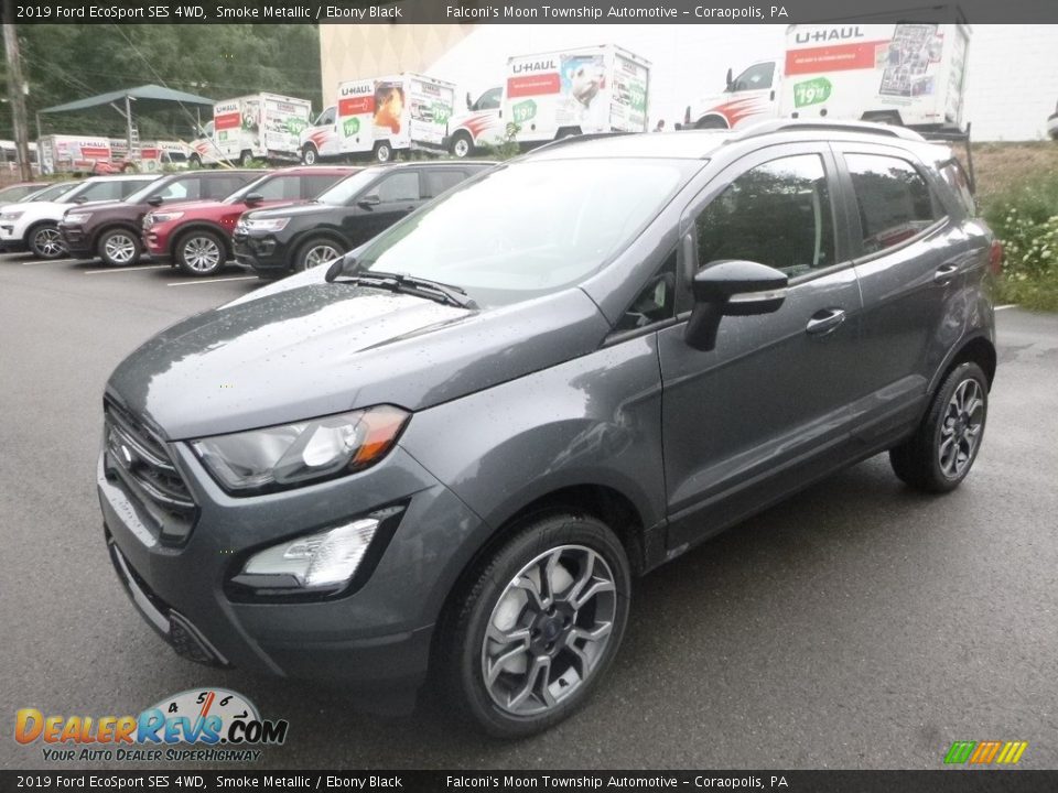 2019 Ford EcoSport SES 4WD Smoke Metallic / Ebony Black Photo #5