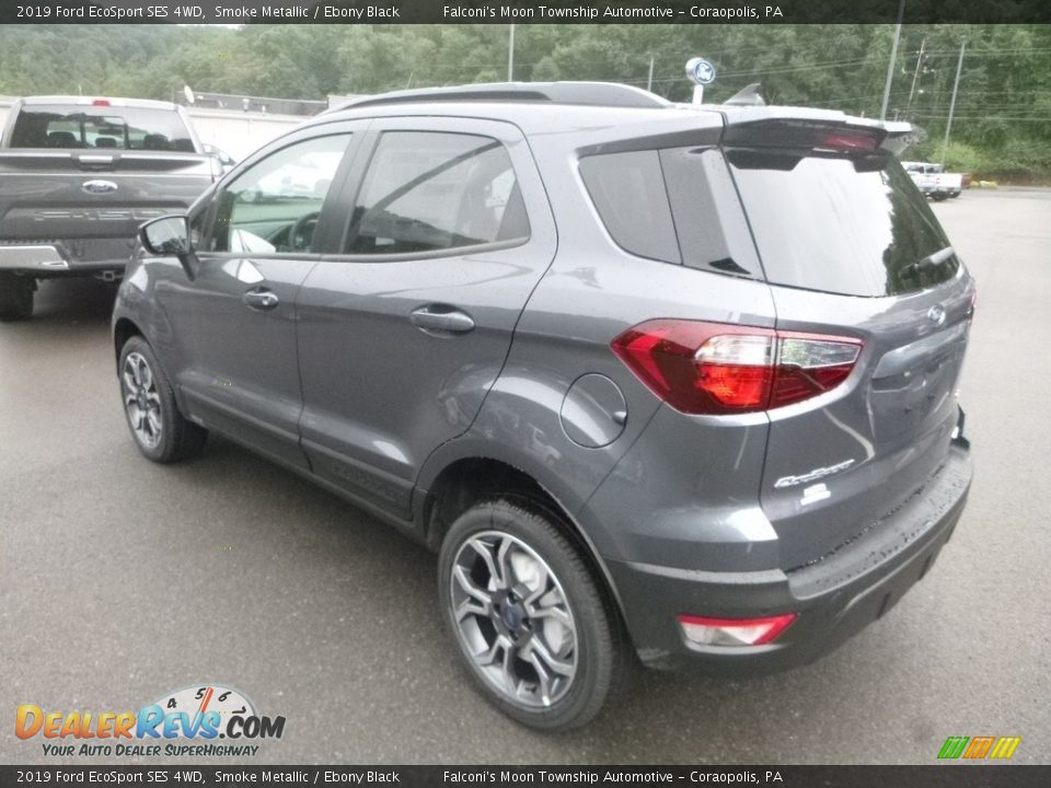 2019 Ford EcoSport SES 4WD Smoke Metallic / Ebony Black Photo #6