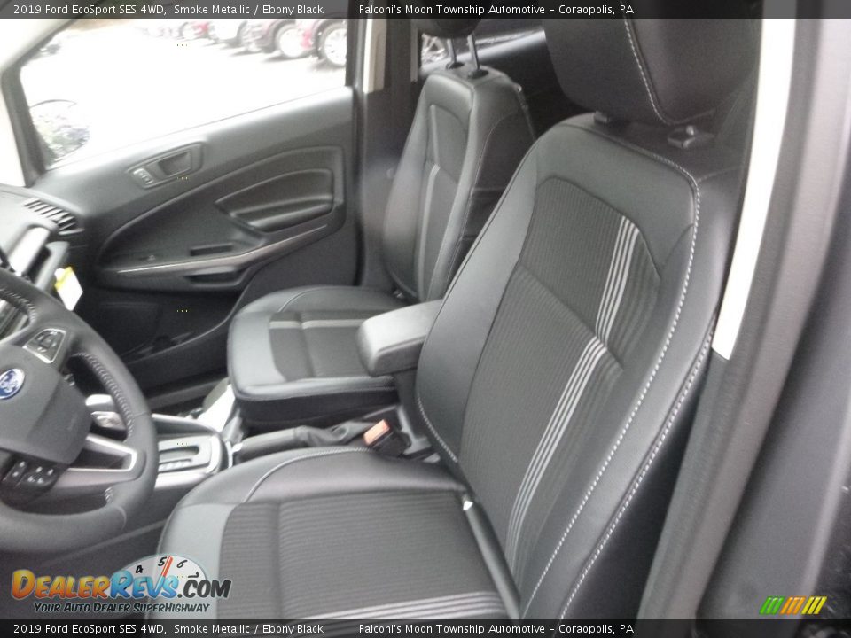 2019 Ford EcoSport SES 4WD Smoke Metallic / Ebony Black Photo #10