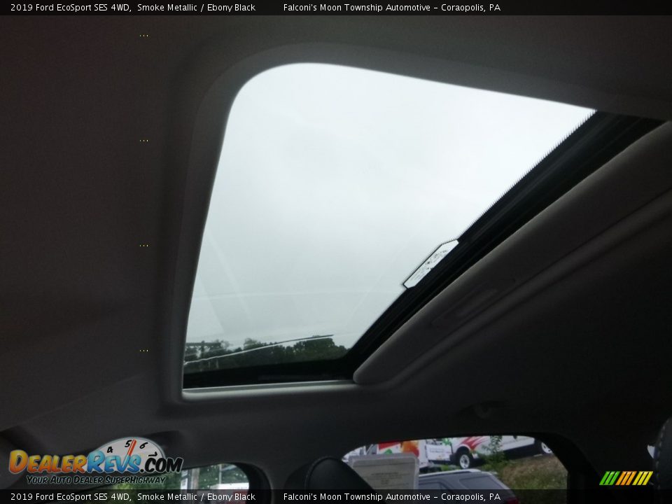2019 Ford EcoSport SES 4WD Smoke Metallic / Ebony Black Photo #13