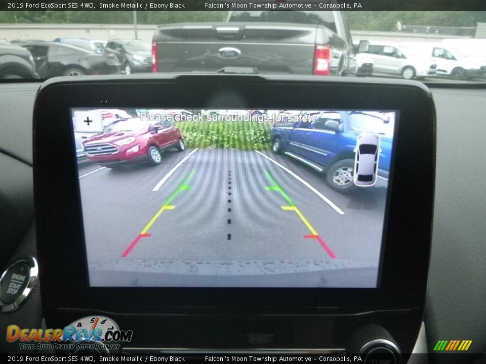 2019 Ford EcoSport SES 4WD Smoke Metallic / Ebony Black Photo #15