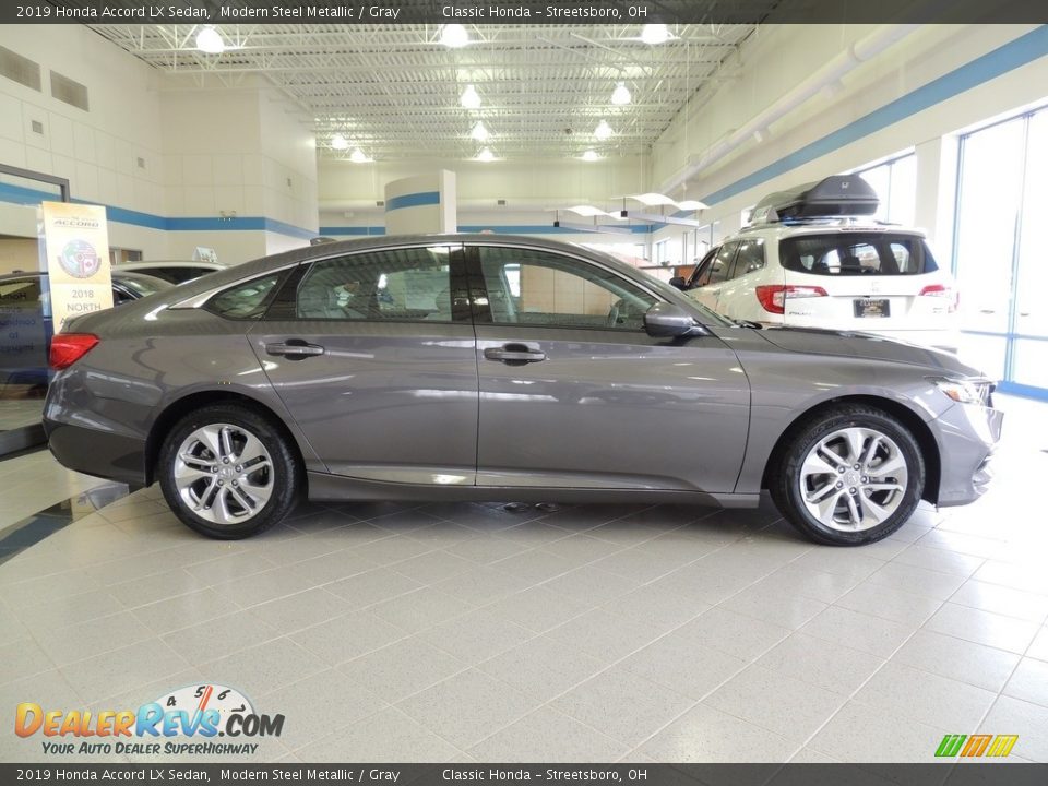 2019 Honda Accord LX Sedan Modern Steel Metallic / Gray Photo #4