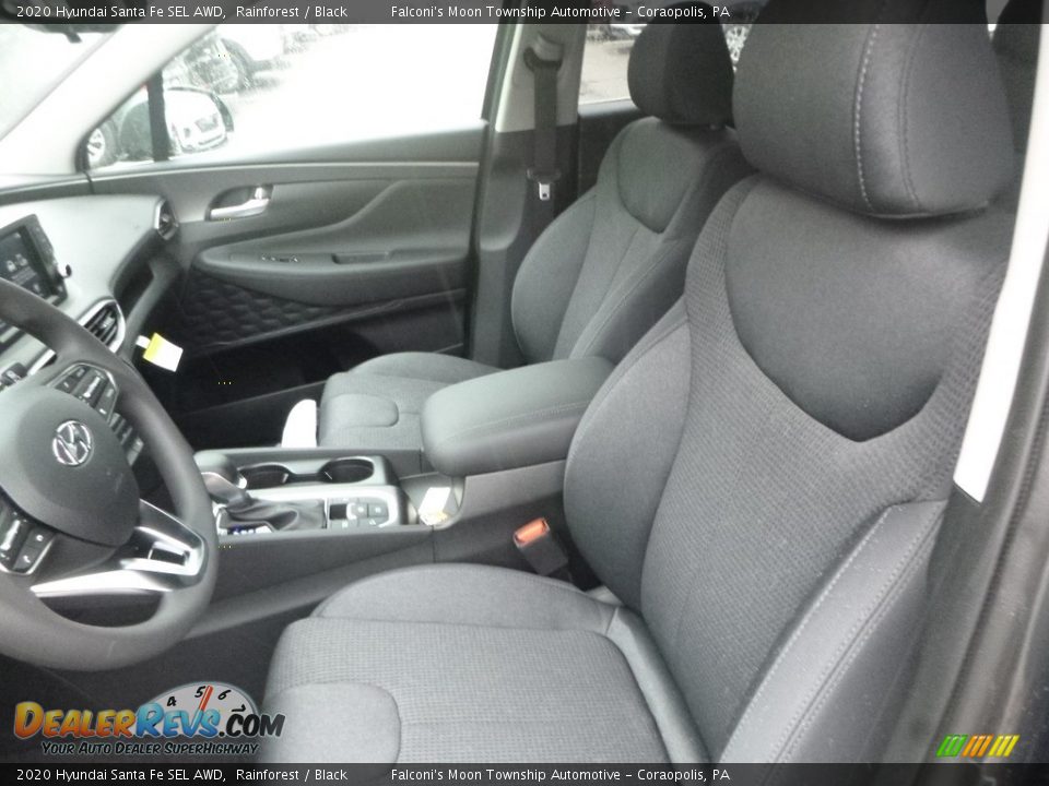 Front Seat of 2020 Hyundai Santa Fe SEL AWD Photo #10