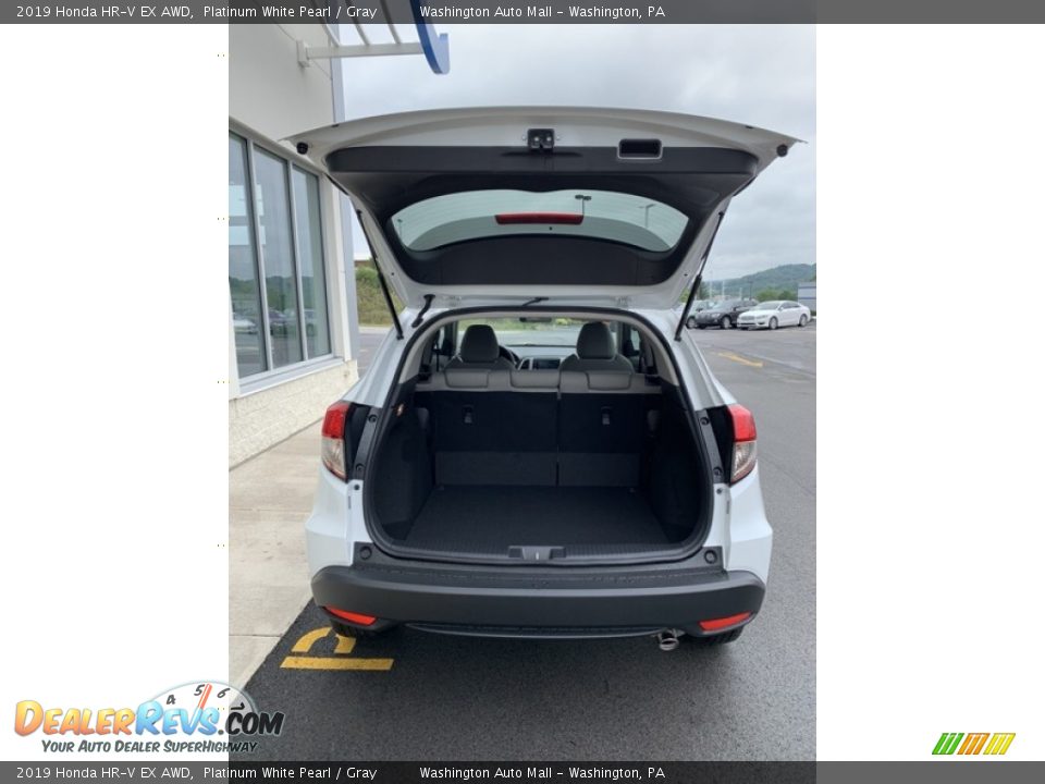 2019 Honda HR-V EX AWD Platinum White Pearl / Gray Photo #20