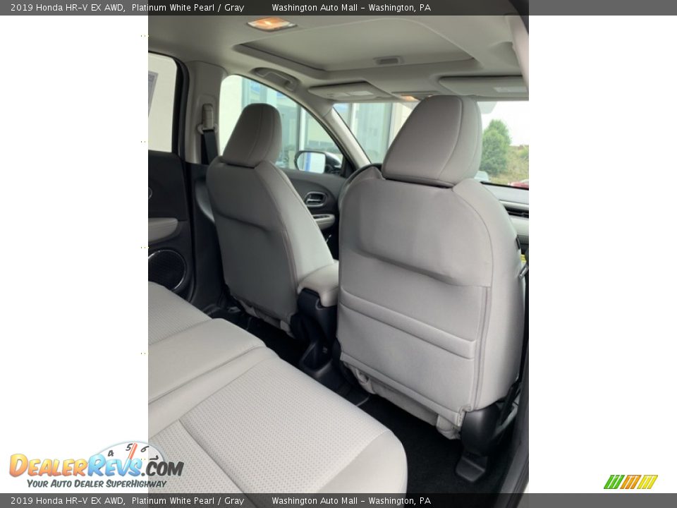 2019 Honda HR-V EX AWD Platinum White Pearl / Gray Photo #25