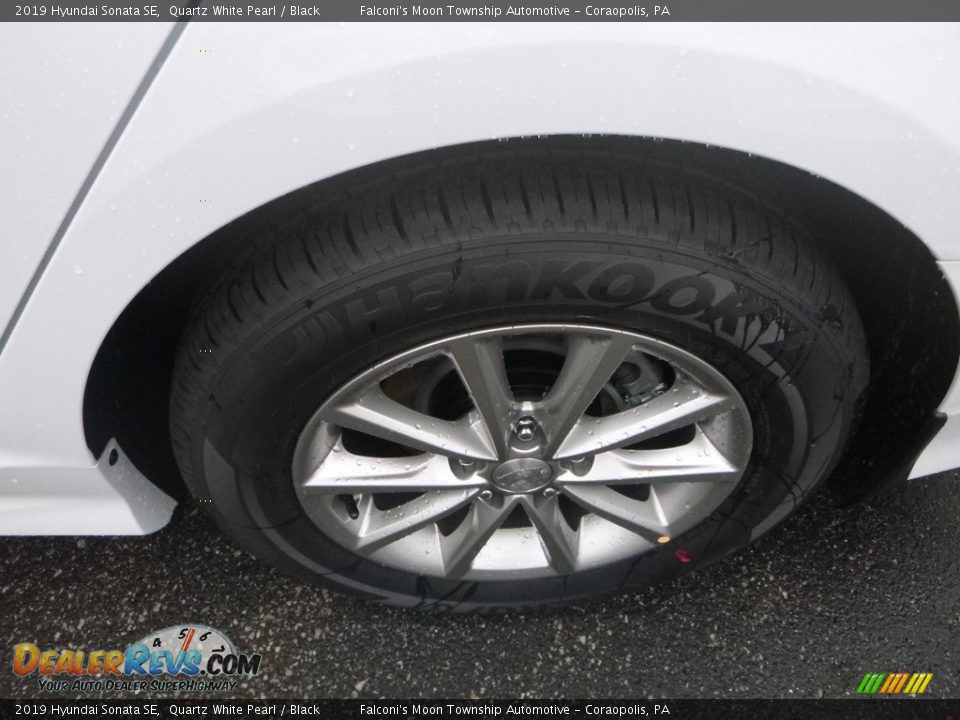 2019 Hyundai Sonata SE Quartz White Pearl / Black Photo #8