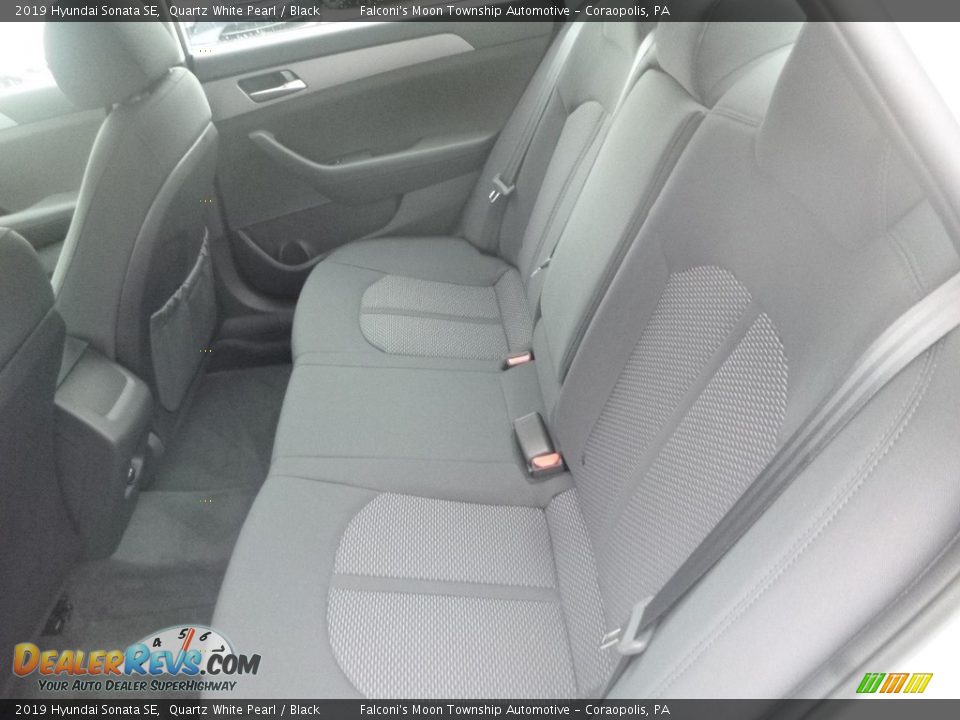 2019 Hyundai Sonata SE Quartz White Pearl / Black Photo #9