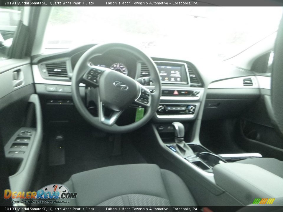 2019 Hyundai Sonata SE Quartz White Pearl / Black Photo #10
