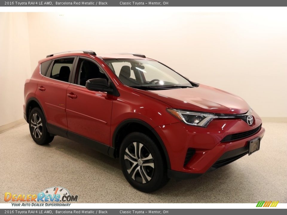 2016 Toyota RAV4 LE AWD Barcelona Red Metallic / Black Photo #1