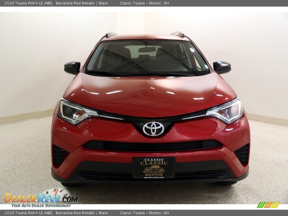 2016 Toyota RAV4 LE AWD Barcelona Red Metallic / Black Photo #2