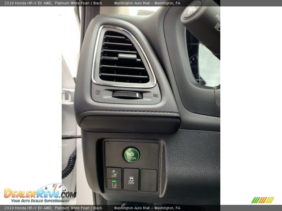 2019 Honda HR-V EX AWD Platinum White Pearl / Black Photo #12