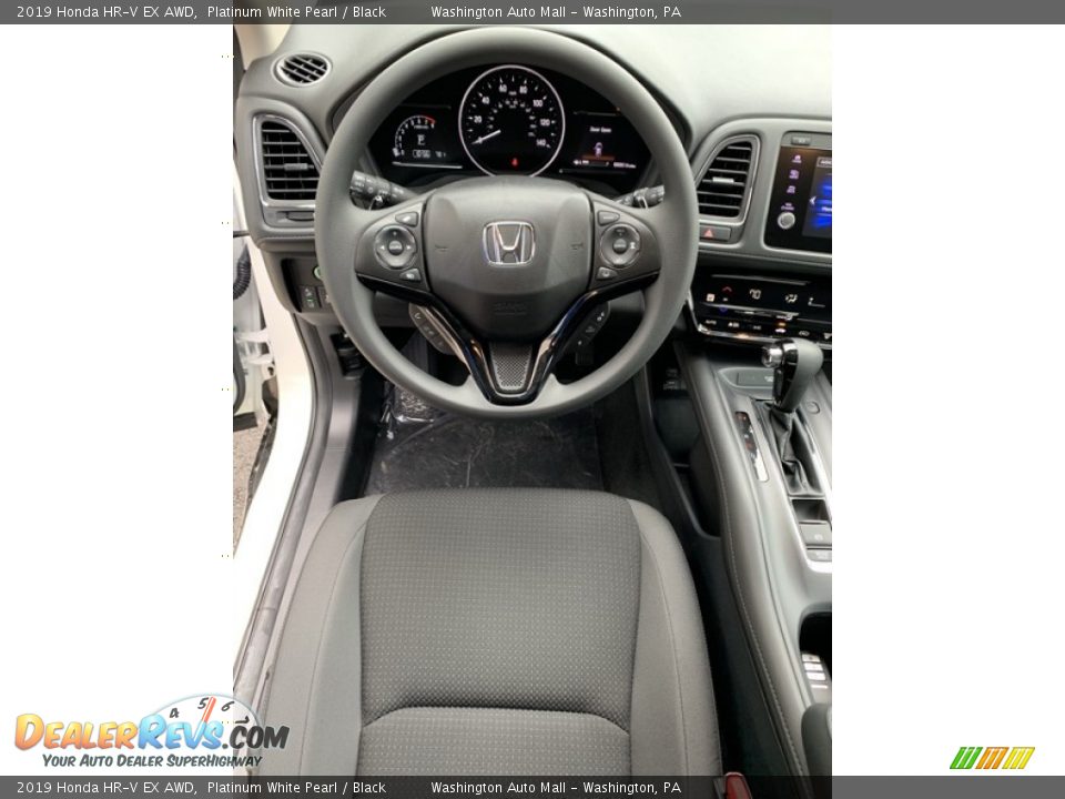 2019 Honda HR-V EX AWD Platinum White Pearl / Black Photo #13