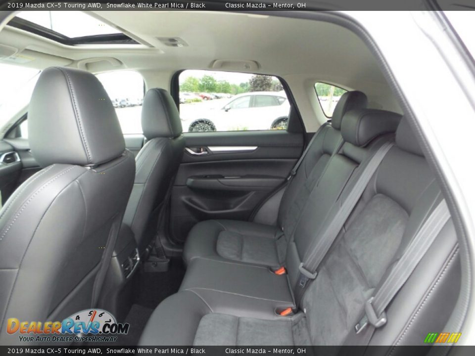 2019 Mazda CX-5 Touring AWD Snowflake White Pearl Mica / Black Photo #9