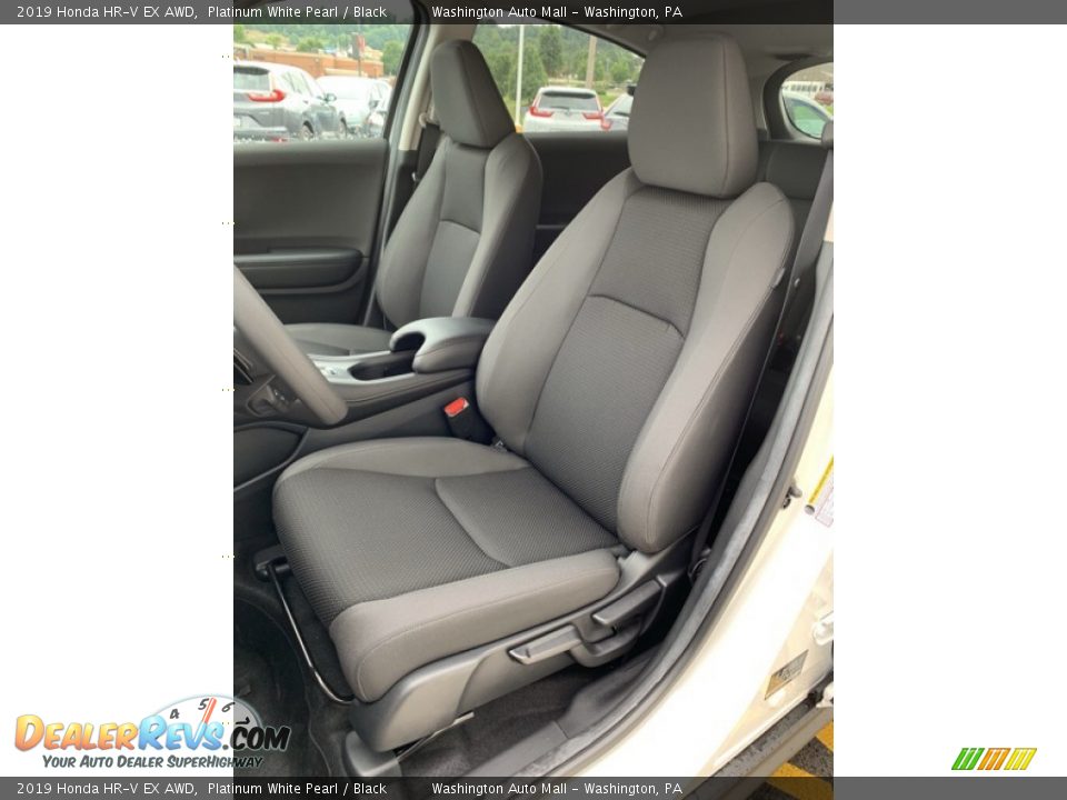 2019 Honda HR-V EX AWD Platinum White Pearl / Black Photo #14
