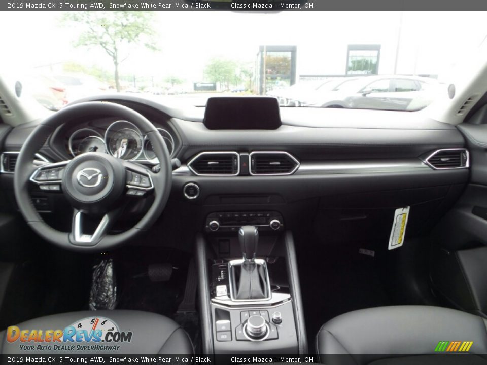 2019 Mazda CX-5 Touring AWD Snowflake White Pearl Mica / Black Photo #10