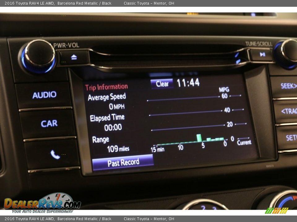 2016 Toyota RAV4 LE AWD Barcelona Red Metallic / Black Photo #10