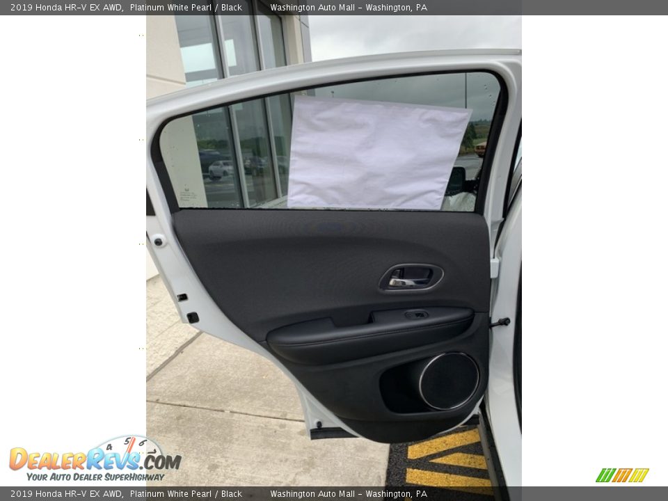 2019 Honda HR-V EX AWD Platinum White Pearl / Black Photo #16