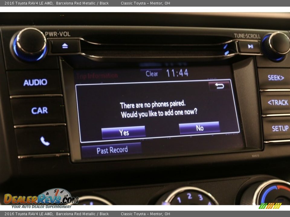 2016 Toyota RAV4 LE AWD Barcelona Red Metallic / Black Photo #11